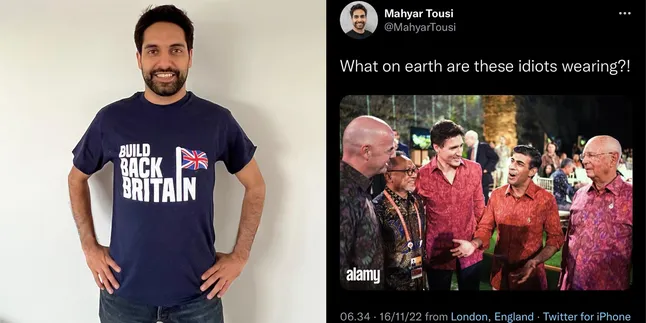 YouTuber Asal London, Mahyar Tousi Tuai Kecaman dari Warga Indonesia Usai Hina Pemakai Batik Sebagai Idiot