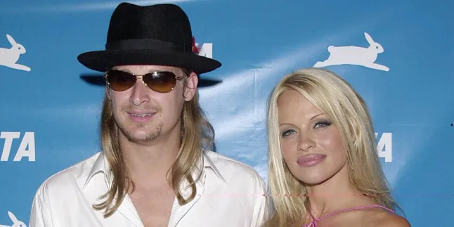 Yuk Intip Kemesraan Pamela Anderson dan Kid Rock di Saint Tropez