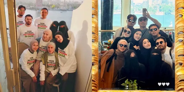 Zaskia Adya Mecca to Wanda Hamidah who Joined Global March to Gaza Returned to Indonesia