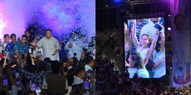 10 Potret Artis Rayakan Kemenangan Prabowo-Gibran Versi Quick Count, Ada Wulan Guritno hingga Raffi Ahmad