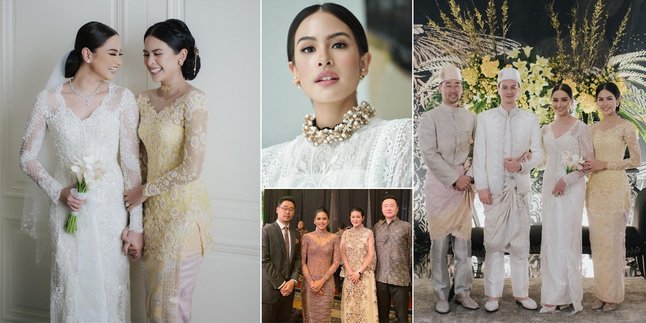 11 Beautiful Photos of Maudy Ayunda at Her Sister's Wedding, Intimate ...