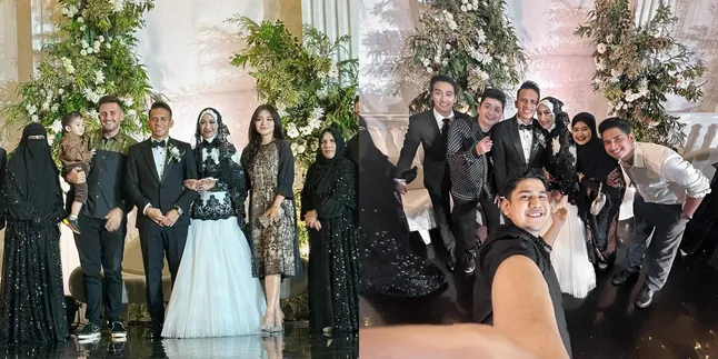 15 Potret Artis di Pernikahan Adiba Khanza dan Egy Maulana, Ada Cindy Fatika Sari hingga Mona Ratuliu - Irish Bella Datang Sendirian