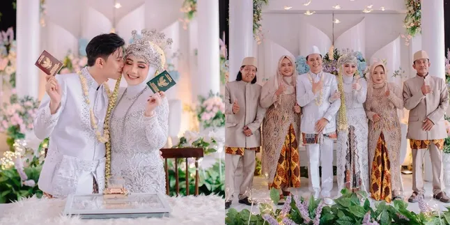 7 Potret Akad Nikah Ahmad Pule Putra Komedian Mastur, Kecantikan Sang Istri Jadi Sorotan