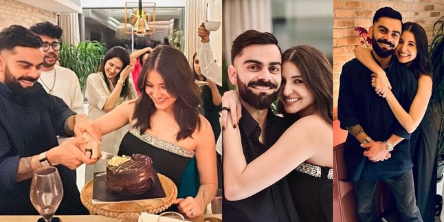 7 Portraits Of Anushka Sharma And Virat Kohli Celebrating Anniversary ...