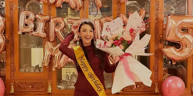 7 Potret Ulang Tahun Tsania Marwa, Dirayakan Hangat bersama Keluarga