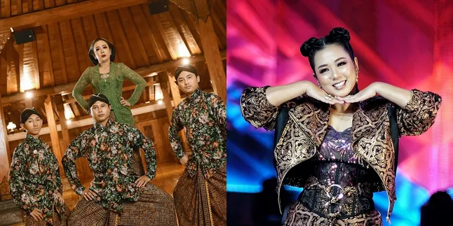 8 Foto Family Portrait Soimah di Pendoponya Sendiri, Kompak Bergaya Kocak - Tampil Kental dengan Adat Jawa