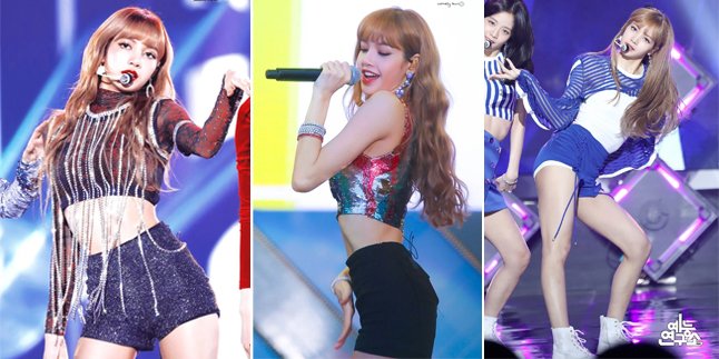 8 Photos of Lisa BLACKPINK Showing Killer Body on Stage, Wearing Crop ...