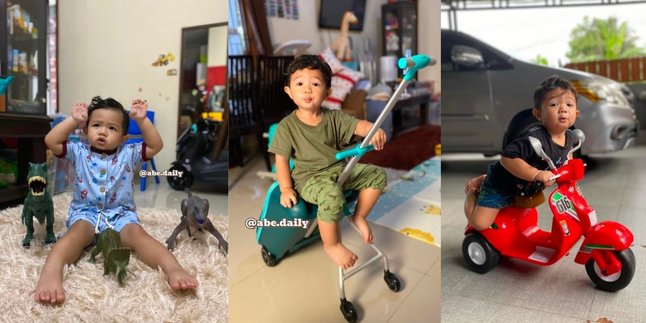 8 Potret Abe 'Cekut', Viral TikTok Toddler Who Caught Attention - Has ...