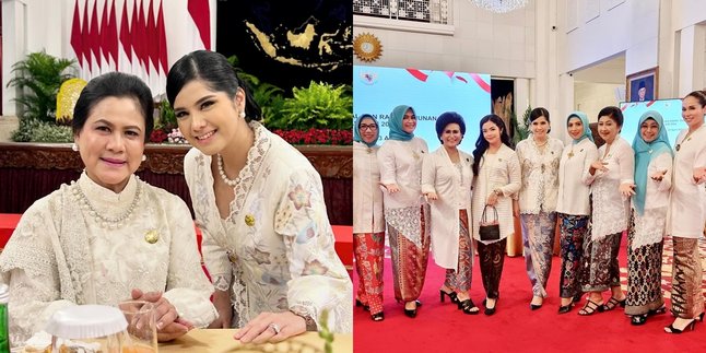 8 Photos of Annisa Pohan's Halal bi Halal with Government Officials ...