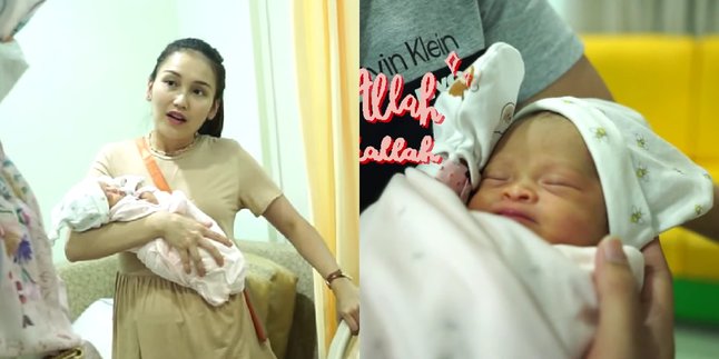 8 Portraits of Baby Sumehra Putri Syifa, Ayu Ting Ting's Sister, who is ...