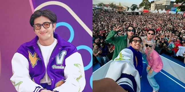 8 Potret Harris Vriza Bintang Sinetron 'SALEHA' Sapa Penonton di Karnaval SCTV Kuningan, Ayik Main Game Bersama Para Pemain Lain