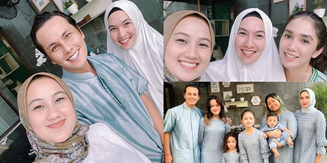 8 Portraits of Andhika Pratama and Extended Family, Wearing Matching ...