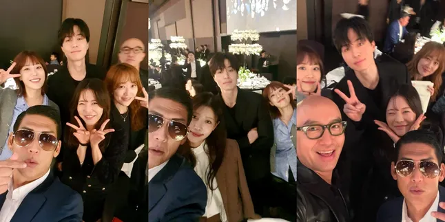 8 Potret Lee Dong Wook Kondangan di Pernikahan Jo Se Ho, Reuni Bareng Cast 'Roommate 2' - Beri Pidato Ucapan Selamat Kocak