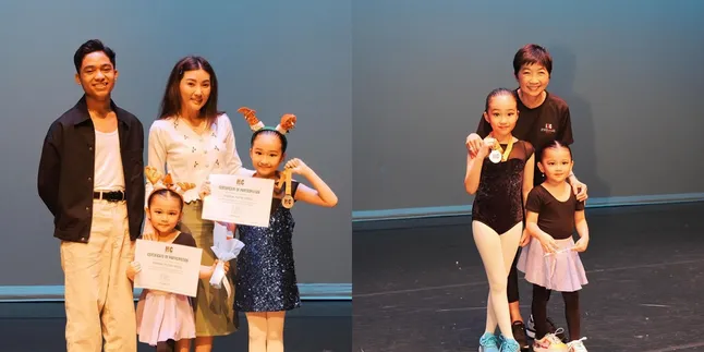 8 Potret Thalia dan Thania Anak Ruben Onsu Menari Balet di Singapore, Sempat Nangis-Nangis karena Tak Tinggal Bareng - Bawa Pulang Medali