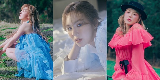 Like Princess Here Are Beautiful Photos Of Wendy Red Velvet For Solo Album Like Water In