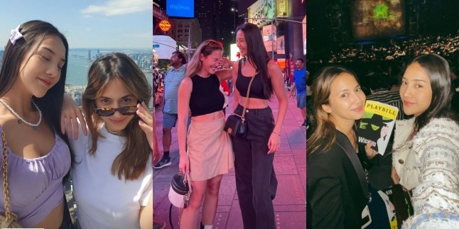 Beautiful Duo on Vacation Together, 8 Photos of Pevita Pearce & Anya ...