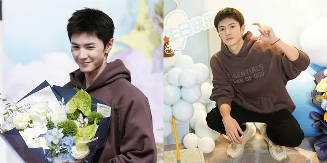 Photo of Chen Zheyuan’s 27th Birthday Celebration with Fans, ‘Battered