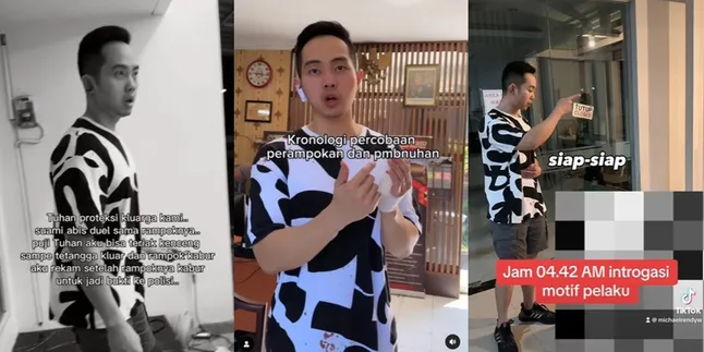 Chronology of TikToker Michael Rendy Wiyono's Robbery, Injured While ...