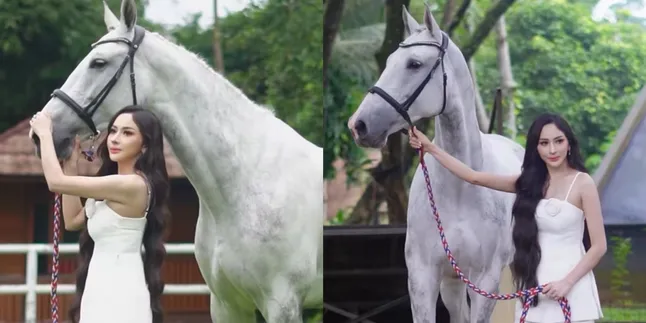 Melalui Proses Panjang, 8 Potret Apris Devita Istri Guntur Triyoga yang Dikado Kuda dari Belanda - Harganya Ramai Disorot