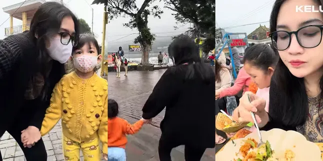 Merakyat Banget, 8 Potret Nella Kharisma Sarapan Pecel di Telaga Sarangan - Ajak Gendhis & Kenes Naik Kuda