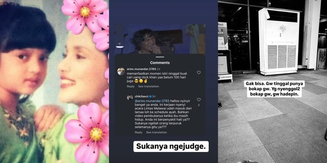 Pasang Badan untuk Keluarga, 8 Potret Chiki Fawzi Anak Mendiang Marissa Haque Sentil Netizen Nyinyir: Gue Tinggal Punya Bokap