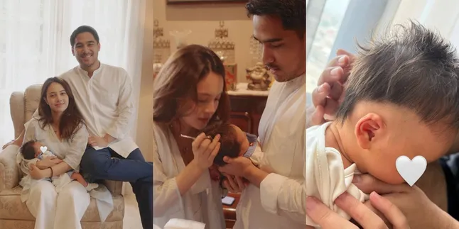 Potret Aqiqah Baby Arya Anak Anggika Bolsterli, Potong Rambut Model Mullet