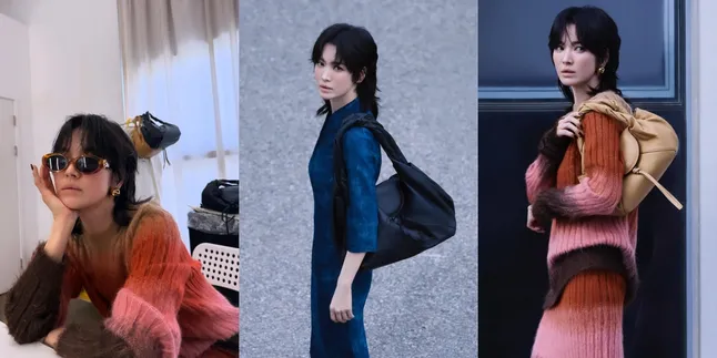 Potret 'Ganteng' Song Hye Kyo dengan Rambut Mullet, Suzy Sampai Panggil 'Oppa'