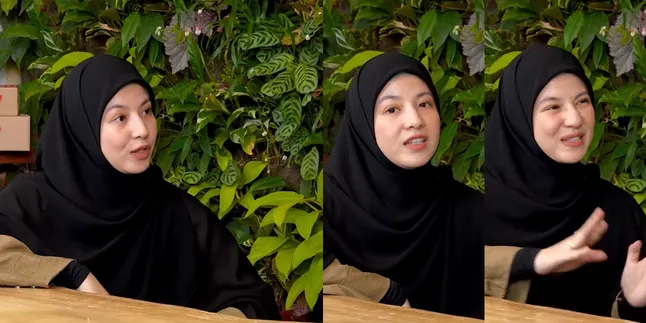 Portrait of Natasha Rizky Speaking Out About the Reasons for Her ...