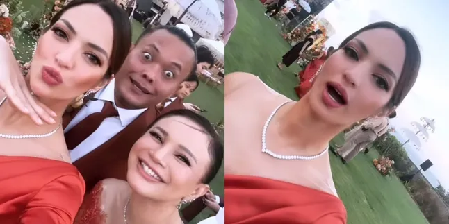Potret Nia Ramadhani Makeup Sendiri Jadi Bridesmaid Mahalini, Sebelumnya Berjemur di Pantai Dulu