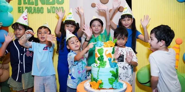 Potret Ulang Tahun Kenzo Putra Baim Wong, Tangan Kiano Jadi Sorotan