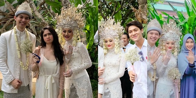 A Series of Celebrities at Dinda Hauw and Rey Mbayang's Wedding ...