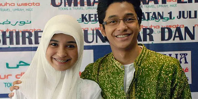 Shireen - Adly Fairuz Mantapkan Hubungan Lewat Umroh