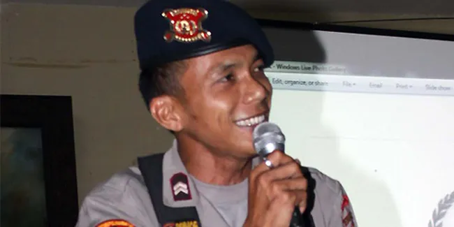 Briptu Norman Kamaru Bangun Semangat Kemitraan