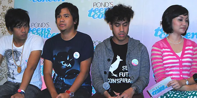 Giring Absen, Nidji Janjikan Yang Beda di Pond's Teen Concert