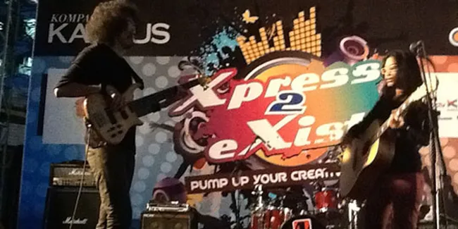 Endah N Rhesa Senang Jadi Bagian Kompas Kampus Xpress2eXist 2011