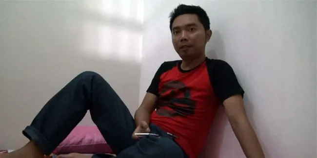 Udin Penyok Temui Anak Diam-Diam