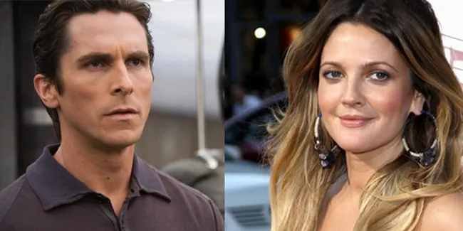 Ternyata Christian Bale Pernah Kencani Drew Barrymore