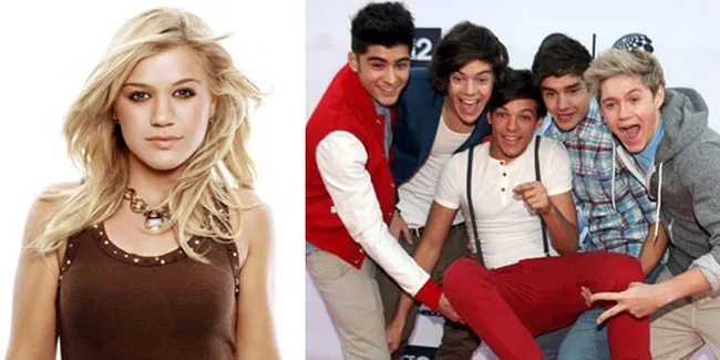 Dicover One Direction, Kelly Clarkson Senang