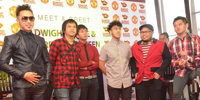 Nidji Syuting Video Klip Bareng Pemain MU