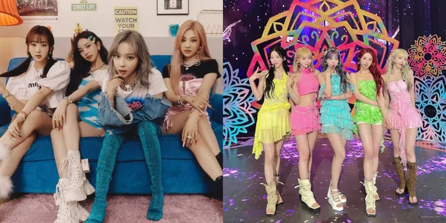 10 Girl Group K-Pop Ini Lakukan Encore Unik di Music Show: Ada aespa Makan Cabe - LE SSERAFIM Main Flute!