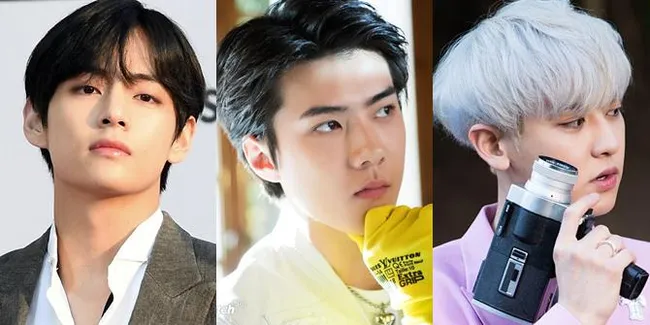 10 Idol Dari V BTS Sampai Sehun EXO Terlalu Tampan Saat Dirias, Bagai Dilukis MUA