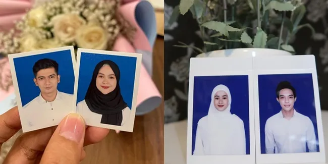 10 Pasfoto Pasangan Seleb Ala Buku Nikah, Disebut Punya Paras yang Mirip - Jodoh Nggak Kemana