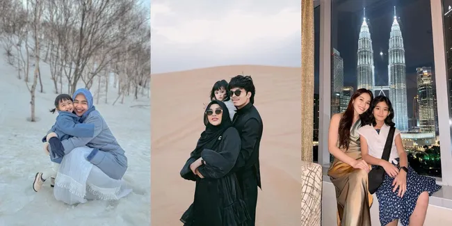 10 Selebriti Tanah Air Langsung Pergi Liburan Usai Rayakan Idul Fitri, Ada yang Sekalian Bulan Madu!