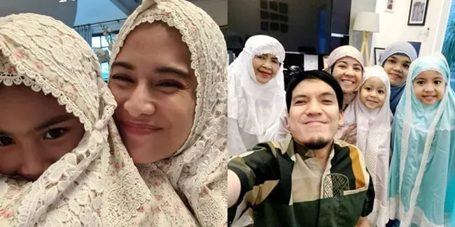 12 Foto Selebriti Jalani Salat Ied di Rumah Saja, Ada yang Jadi Imam Salat Ied Pertama Kali