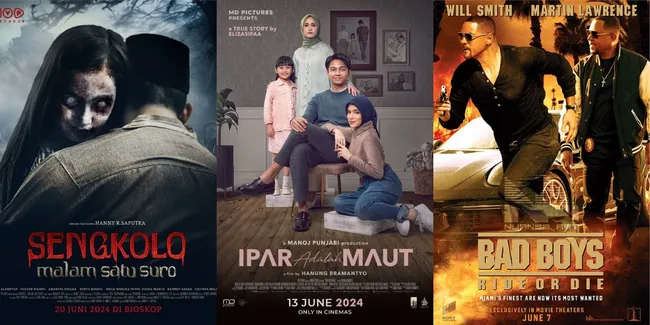 16 Film Bioskop Terbaru Yang Tayang Bulan Juni 2024, Wajib Tonton Salah Satunya!