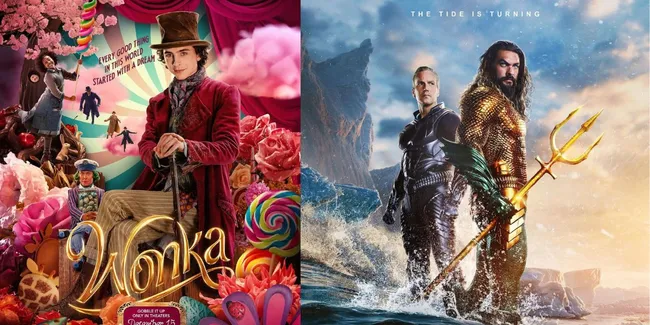 4 Film Untuk Tontonan Keluarga Tayang Desember 2023, Pilih AQUAMAN Atau WONKA?