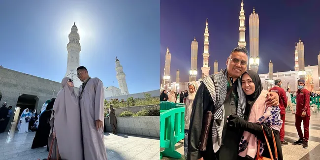 5 Potret Uya Kuya dan Astrid Jalani Umroh di Bulan Ramadhan, Perlihatkan Kemesraan