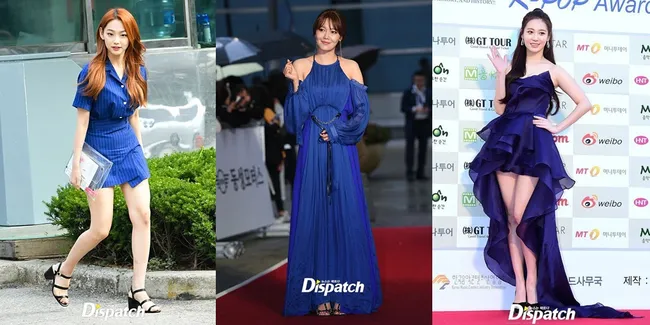 6 Idol K-POP yang Bikin Pangling Dalam Balutan Busana Berwarna Biru, Anggun Seperti Ratu