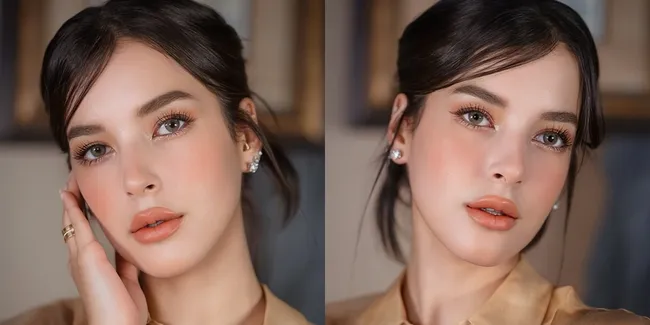 6 Potret Tasya Farasya Tampil Flawless dengan Makeup ala Korean Look, Cakep Banget
