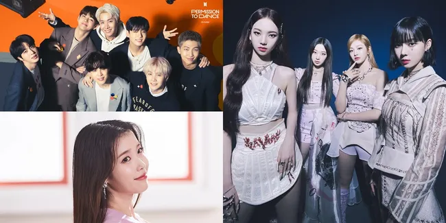 7 Artis K-Pop Paling Bersinar di 2021 Pilihan Para Pelaku Industri Hiburan Korea